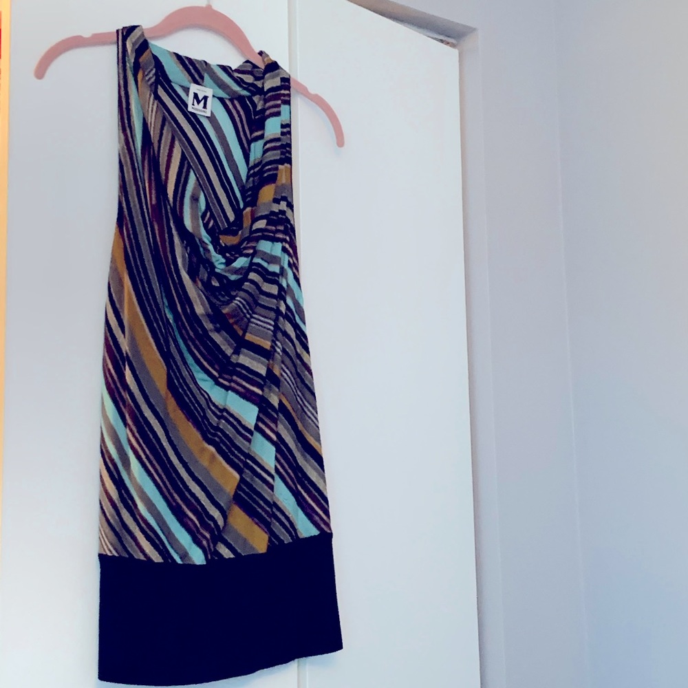 Missoni sleeveless knit shirt